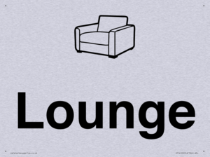 Dementia lounge sign